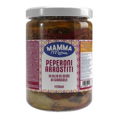 MAMMA MARIA PEPERONI ARROSTITIIN OLIO KG.1.700