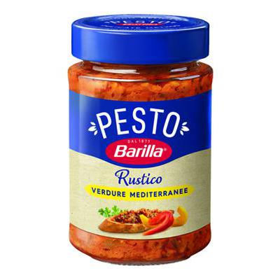 BARILLA PESTO RUSTICO MEDITERRANEO GR.200