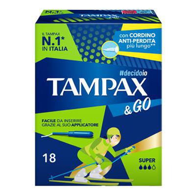 TAMPAX & GO SUPER X18