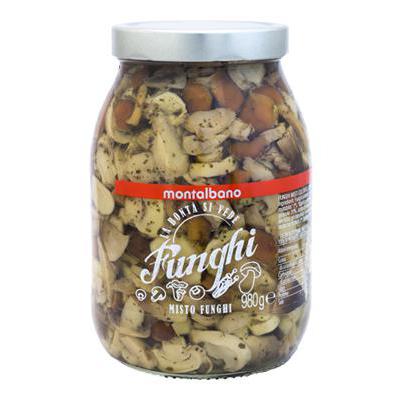 MONTALBANO KG.1 MISTO FUNGHI IN VETRO