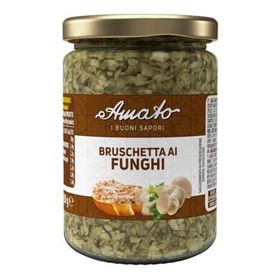 AMATO BUONI SAPORI PATE' FUNGHI BRUSCHETTA ML.156