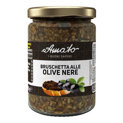 AMATO BUONI SAPORI PATE'OLIV.NERE BRUSCHETTA ML156