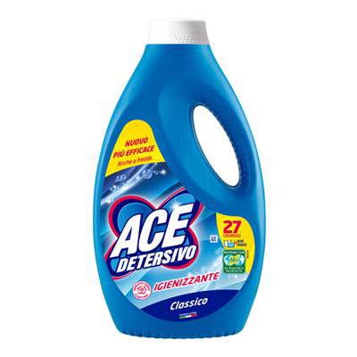 ACE DETERSIVO LIQUIDO CLASSICOIGIENIZZANTE 27    LAVAGGI LT