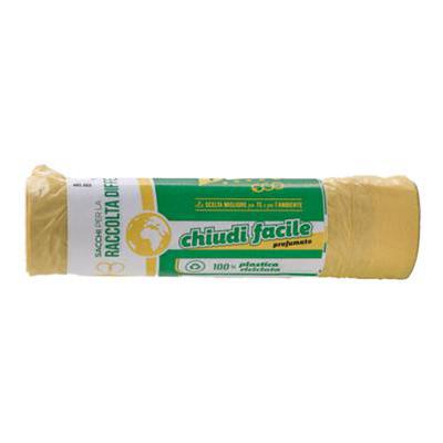 THE BEST SACCHI CON MANIGLIE 40LT 15 PEZZI 55X65 GIALLI