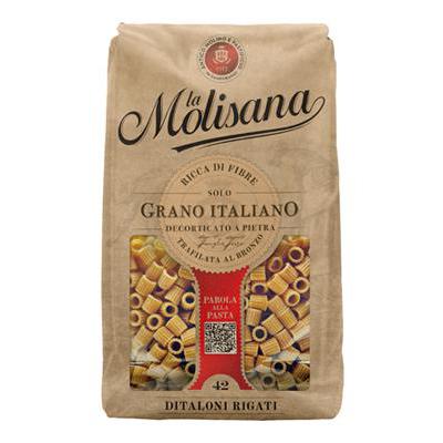LA MOLISANA DITALONI RIGATI INTEGRALI GR.500 N.42