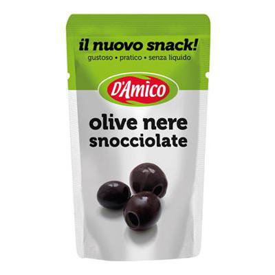 D'AMICO OLIVE NERE SNOCCIOLATEBUSTA SNACK GR.75