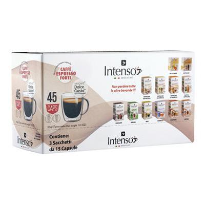 INTENSO CAFFE'FORTE X15 CAPSDOLCE GUSTO COMPATIBILI SACCO