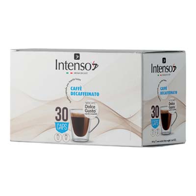 INTENSO CAFFE'DECAFFEINATO X15CAPS  DOLCE GUSTO  COMPATIBIL