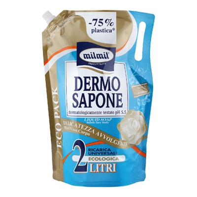 MILMIL SAPONE LIQUIDO BUSTA LT.2 DERMO