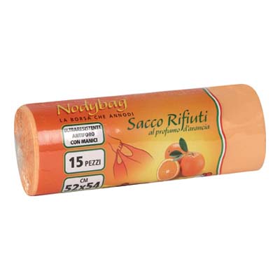 VIROSAC SHOPPY 52X54 ROTOLOSACCO SHOPPER ARANCIO