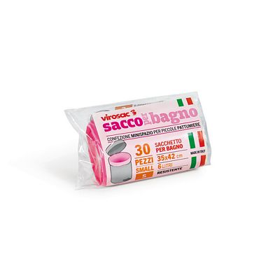 VIROSAC SACCO BAGNO 35X42 ROSAX30 PZ