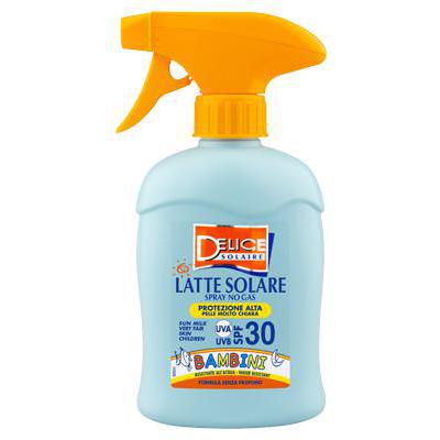 DELICE LATTE SOLARE SPRAY UVAPROTEZIONE ALTA BAMBINI SPF30