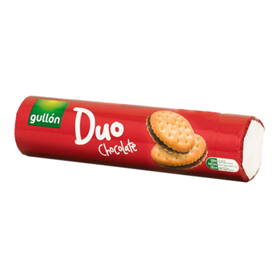 GULLON DUO FARCITO AL CIOCCOLATO GR.250