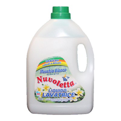 NUVOLETTA LT.3 LAVATRICE LIQUIDO MUSCHIO BIANCO