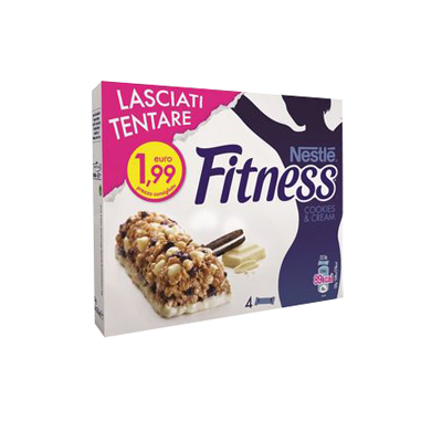 NESTLE FITNESS BARRETTE COOKIECREAM GR.23,5X4