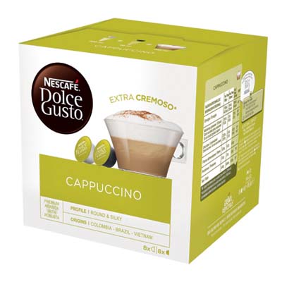 NESCAFE'DOLCEGUSTO 16CAPS CAPPUCCINO 8+8