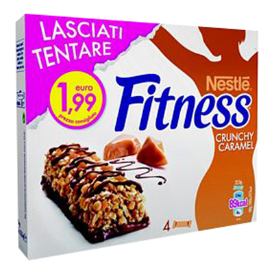 NESTLE FITNESS BARRETTE CARAMEL&CHOCOLATE GR.23,5X4