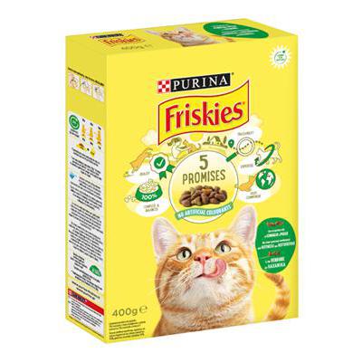 FRISKIES GATTO CROCC.CONIGLIO/POLLO/VERDURE_GR.400