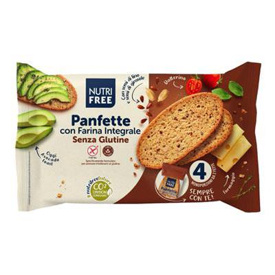 NUTRIFREE PANFETETTE INTEGRALISENZA GLUTINE      4 MONOPORZ