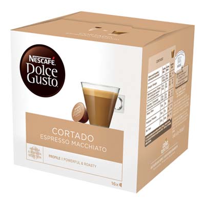 NESCAFE'DOLCEGUSTO 16CAPS CORTADO (ESPRESSO MACCHIATO)