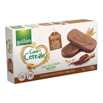 GULLON SANDWICH DOBLE CACAO GR.220