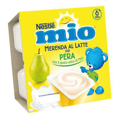 NESTLE MIO MERENDA LATTE/PERAGR.100X4