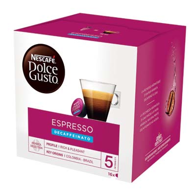 NESCAFE'DOLCEGUSTO 16 CAPS DECAFFEINATO