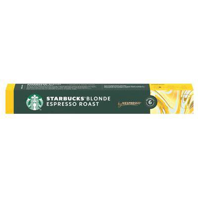 NESPRESSO STARBUCKS ESPRESSO ROAST X 10 CAPS