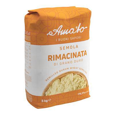 AMATO SEMOLA RIMACINATA KG.5BUONI SAPORI