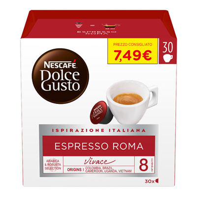NESCAFE'DOLCEGUSTO 30CAPS MISCELA ROMA