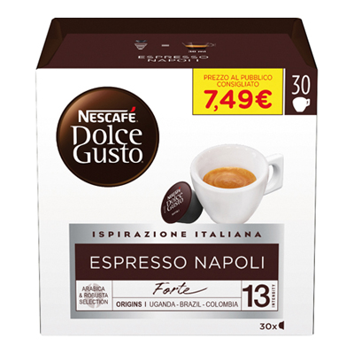 NESCAFE'DOLCEGUSTO 30CAPS ESPRESSO NAPOLI