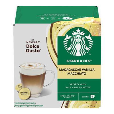 NESCAFE' DOLCEGUSTO 6CAPS STARBUCKS VANILLA MACCHIATO
