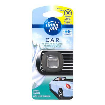 AMBI PUR CAR USA E GETTA PROFUMO DI PULITO