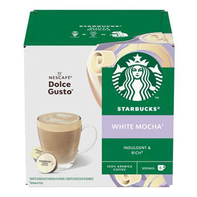 NESCAFE' DOLCEGUSTO 6CAPS STARBUCKS WHITE CHOCOLATE MOCHA