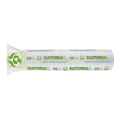 NATURIA BICCH.X50 PAPER BIO GOGREEN CC.72 (3 OZ.)