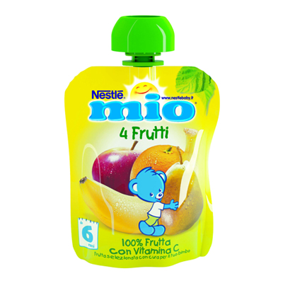 NESTLE MIO POUCH 4 FRUTTI 16X90GR.