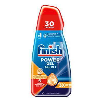 FINISH POWER GEL 30 LAVAGGI ANTIODORE ML.600