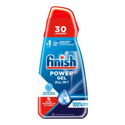 FINISH POWER GEL 30 LAVAGGI BRILLANTEZZA ML.600