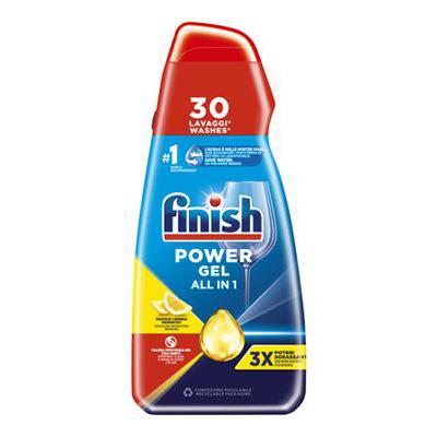 FINISH POWER GEL MAX 30 LAVAGGI LIMONE ML.600