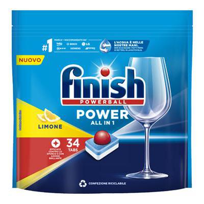 FINISH POWER LEMON TABS X 34 PZ