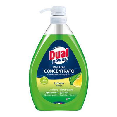 DUAL POWER PIATTI GEL CONCENTRATO LIMONE VERDE LT1