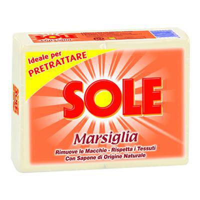 SOLE SAPONE BIANCO GR.250X2