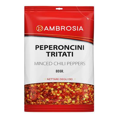 AMBROSIA BUSTA GR.80 PEPERONCINI TRITATI