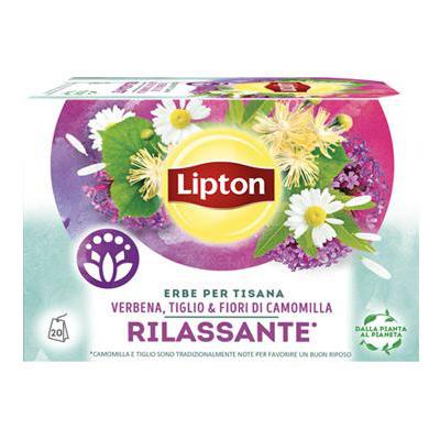 LIPTON TISANA RILASSANTE 20 FFVERBENA/TIGLIO/CAMOMILLA
