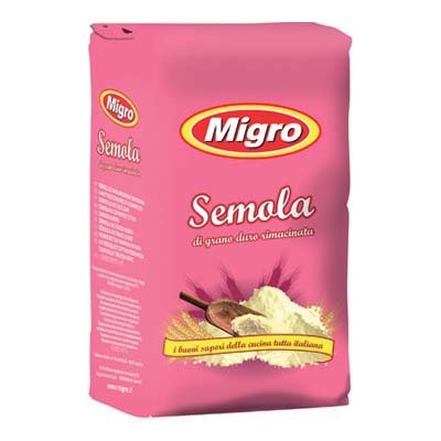 MIGRO SEMOLA RIMACINATA KG.1