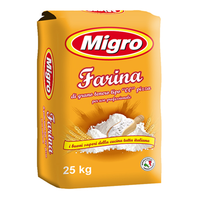 MIGRO FARINA KG.25 PIZZA TIPO