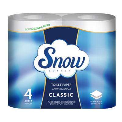 SNOW CARTA IGIENICA 2V X4 CLASSIC