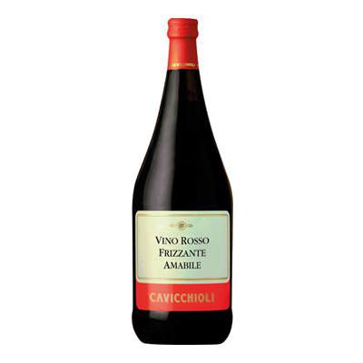 CAVICCHIOLI ROSSO FRIZZANTE AMABILE LT.1.5 8°