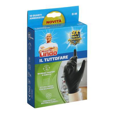 MASTRO LINDO GUANTI IL TUTTOFARE MED.X10 MIS.7-7,5