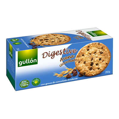 GULLON DIGESTIVE GR.265 AVENA/CIOCCOLATO ASTUCCIO